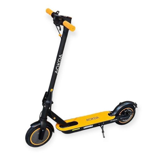 صورة سكوتر كهربائي للكبار 36 فولت قابل للطي - كفرات هواء